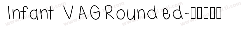 Infant VAGRounded字体转换